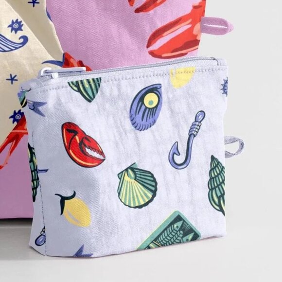 NWOT Baggu Go Pouch Small - Sea Charms (Sea Creatures) - Picture 5 of 6
